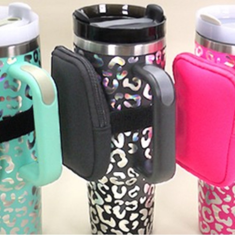 Black Buddy Pouch Wallet for Stanley Tumbler/ Water Bottle